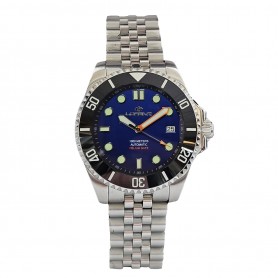 Police Dugite Orologio Uomo Quarzo 14540JSTBL/13M, Quadrante Grigio E Bracciale Acciaio, 45mm